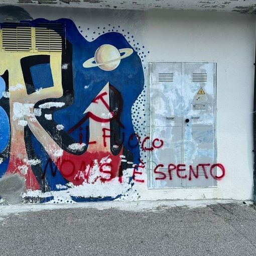 La Lega Giovani VCO esprime ferma condanna per l'imbrattamento del murales del liceo Cavalieri