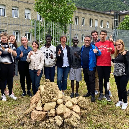 Le macerie diventano un'opera d'arte: il progetto del liceo artistico Gobetti