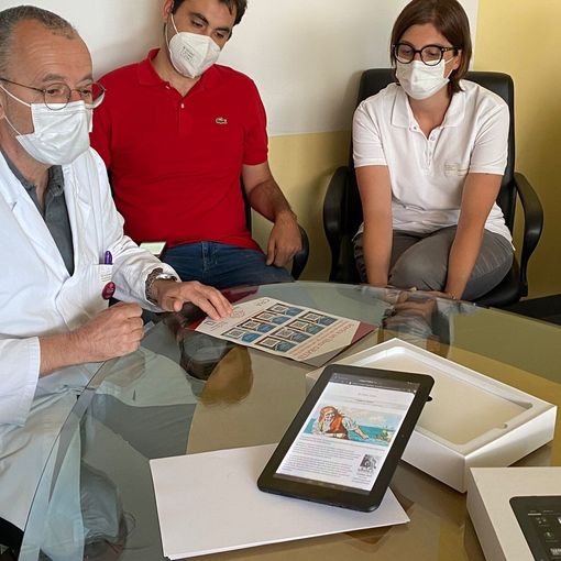 Coq, tablet a disposizione dei pazienti per leggere libri e romanzi