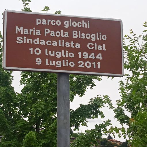 Il Parco delle Meraviglie intitolato alla memoria di Maria Paola Bisoglio