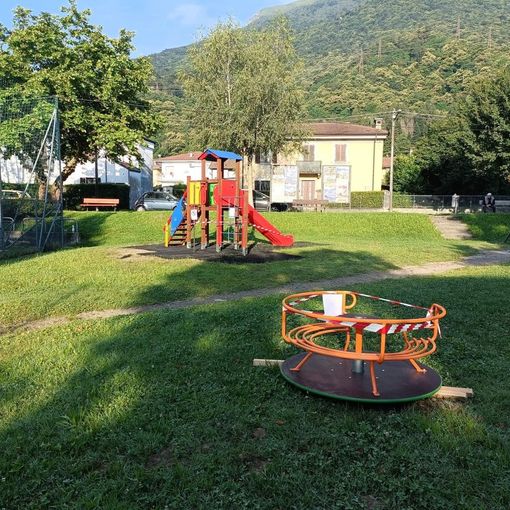 Completata la riqualificazione del parco giochi di Pedemonte