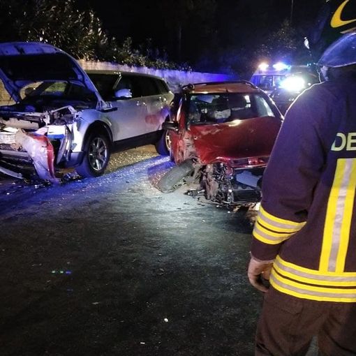 Scontro tra due auto alle porte di Cannero