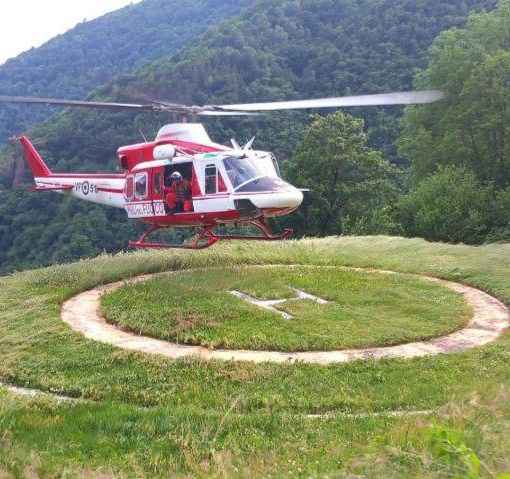 Turiste tedesche in difficoltà nella zona dell'Alpe Piaggia, recuperate dall'elicottero Drago 66