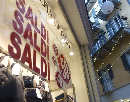 Saldi a Verbania, i commercianti si dichiarano moderatamente soddisfatti