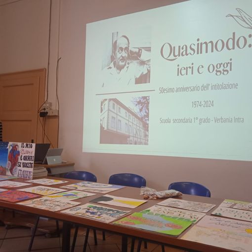 La scuola media Quasimodo compie 50 anni