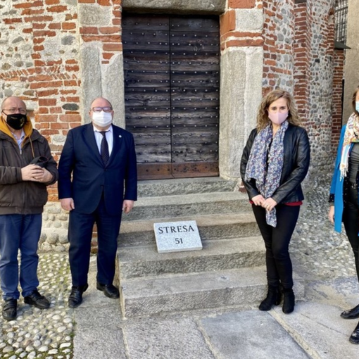 Pietre di memoria per Nuraghe Chervu: incontro tra i sindaci di Biella e Stresa