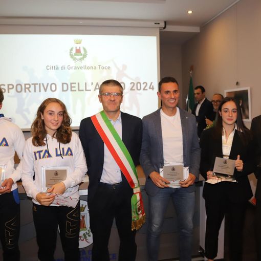Gravellona Toce ha premiato gli sportivi dell'anno FOTO