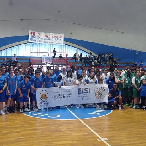 Inclusione, divertimento e solidarietà per il memorial Alberto Soressi di baskin FOTO