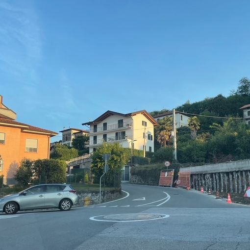 Nuova rotatoria in frazione Zoverallo, proseguono i lavori
