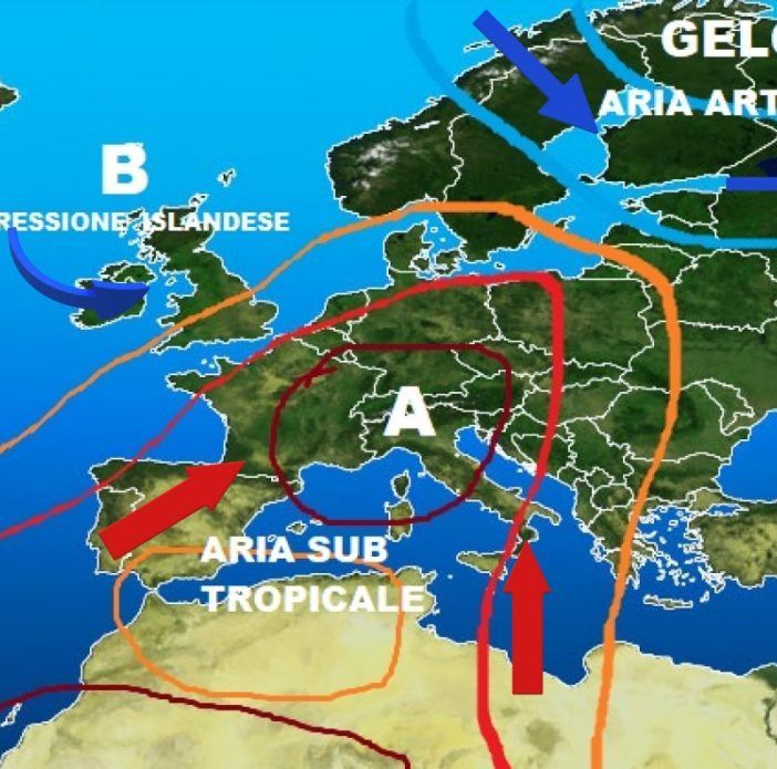 Verso la fine dell’inverno meteorologico con temperature sopra la media