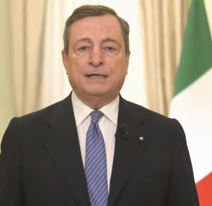 Il premier Draghi: &quot;L'emergenza Covid peggiora, ognuno faccia la propria parte&quot; VIDEO
