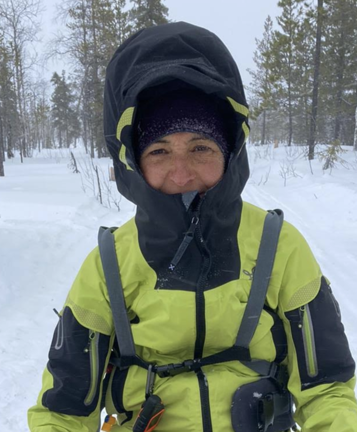 Laura Trentani prima donna a terminare la Montane Lapland Artic Ultra 2022