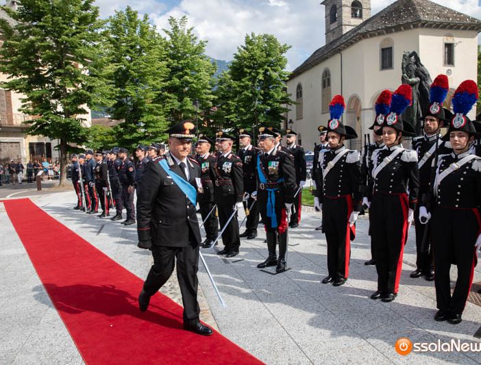A Domo la celebrazione del 210° di fondazione dell’Arma dei Carabinieri FOTO
