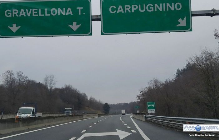 Lavori sull'A26, chiuso per due notti lo svincolo di Carpugnino