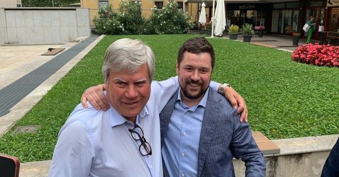 Giandomenico Albertella e Davide Titoli