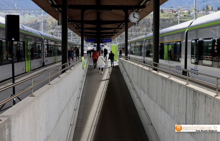 Foto: un angolo della città di Briga, in Vallese