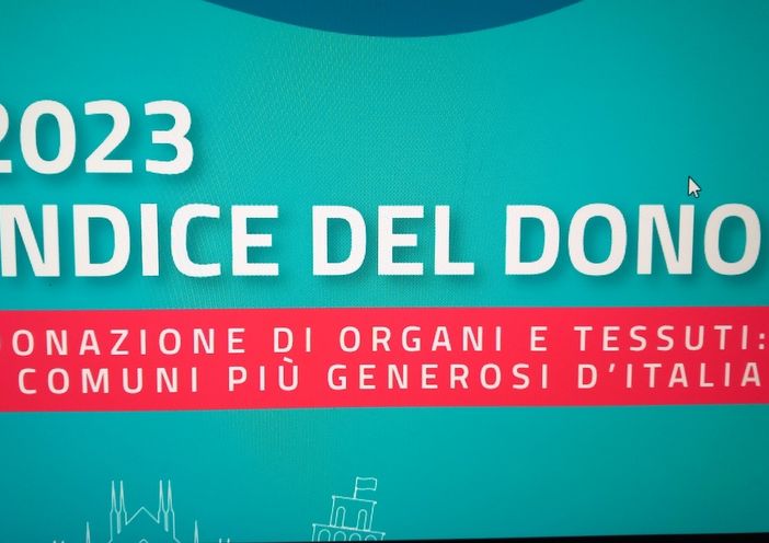 E' il Vco la provincia più generosa nel voler donare gli organi