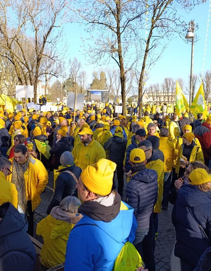 Coldiretti Novara-Vco: in 200 dalle due province per difendere la salute di tutti