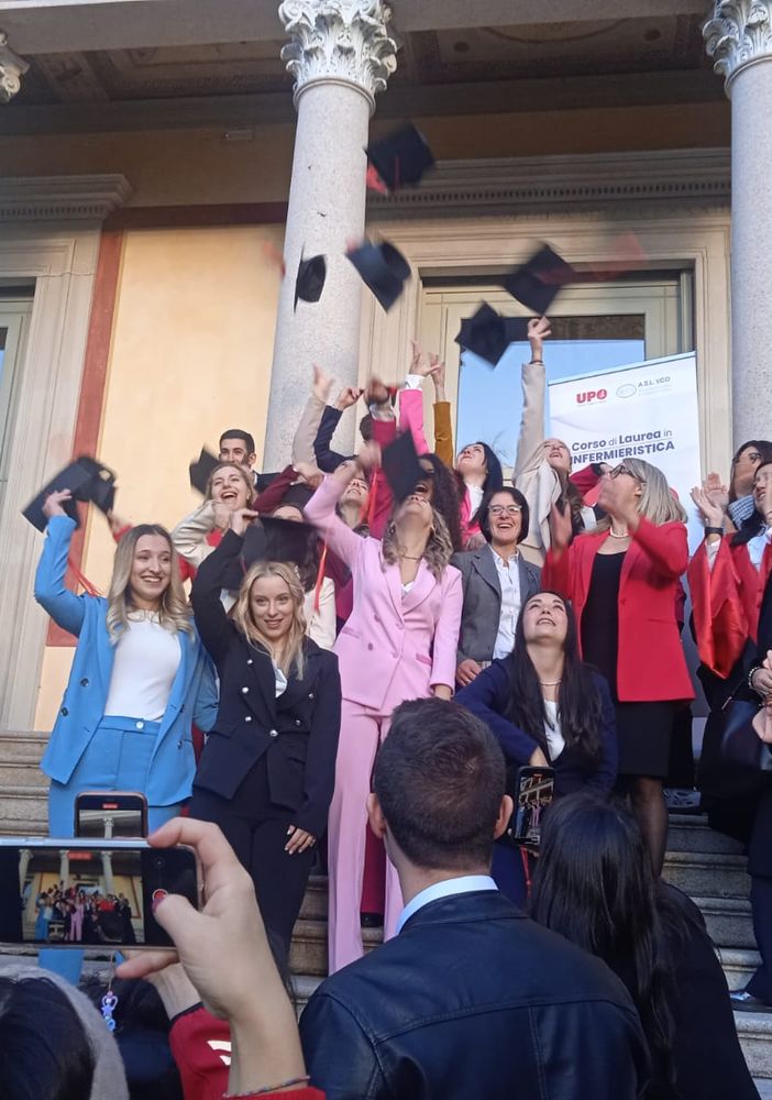 Festa di laurea per 15 neo dottori in scienze infermieristiche