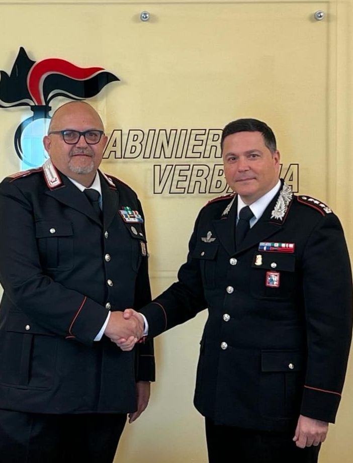 Il comandante dei carabinieri Giovanni Martinotta si congeda dall'Arma