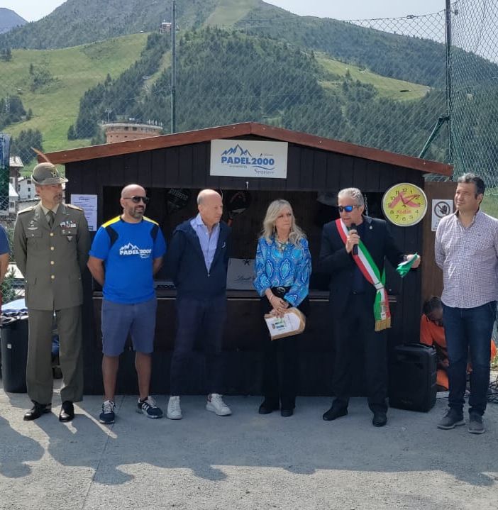 Sestriere: inaugurati due campi da padel a duemila metri d’altitudine!