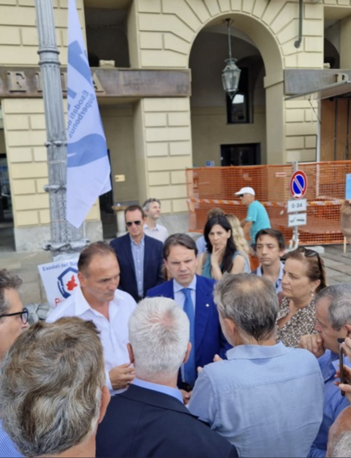 Regione, Cirio e l’assessore Tronzano incontrano gli esodati del superbonus