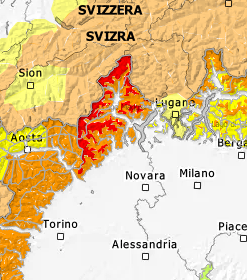 Allerta arancione domenica per il rischio valanghe