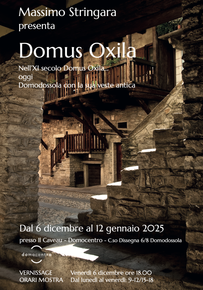 Il Caveau di Domocentro ospita una nuova esposizione dedicata alla città