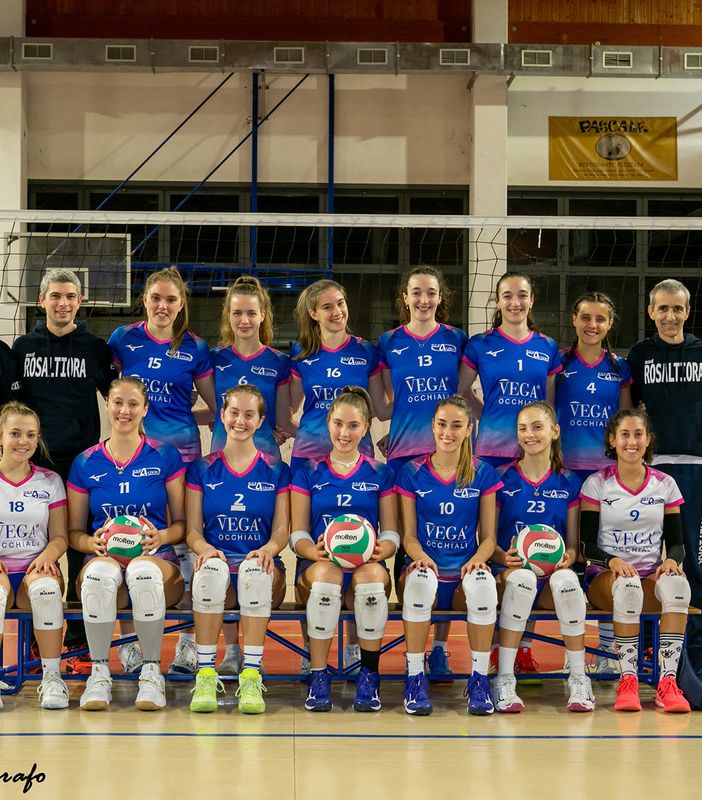 Volley paly off: prima esterna per Vega Occhiali Rosaltiora