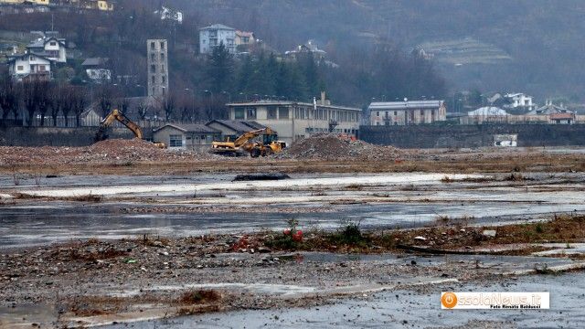 Foto: l'area ex Sisma a Villadossola