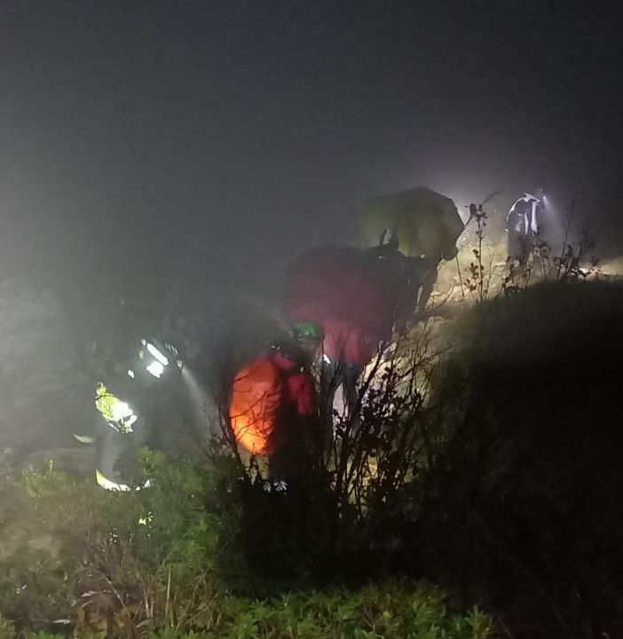Salvato dopo 12 ore di intervento l'escursionista bloccato in Valgrande FOTO