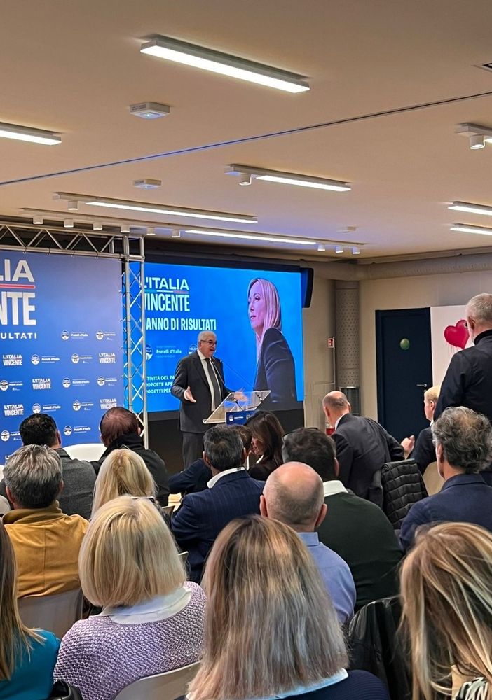 Fratelli d'Italia celebra il primo anno di governo Meloni. A Torino anche i rappresentanti del Vco