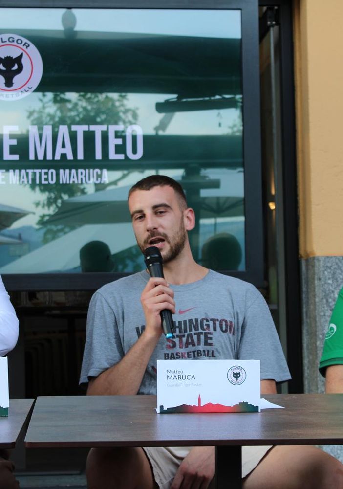 Presentazione ufficiale di Matteo Maruca, nuova guardia della Paffoni