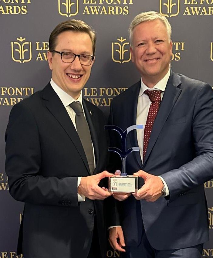 “Le Fonti Awards”, Acqua Novara Vco premiata come Eccellenza dell'anno