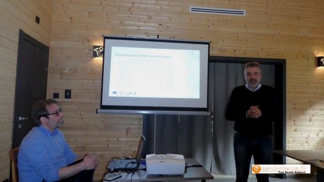 Foto: un momento della conferenza stampa al Gal