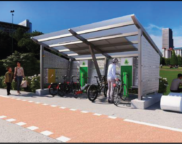 A Baveno una nuova casetta di ricarica per le biciclette elettriche