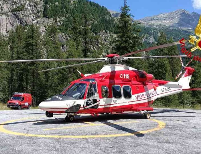 Escursionista scomparso sul monte Rosa, il cane trovato vivo in un canalone