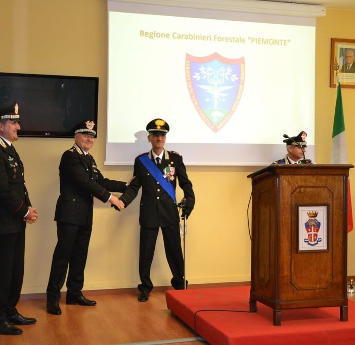 Carabinieri, avvicendamento al comando Regione Forestale Piemonte