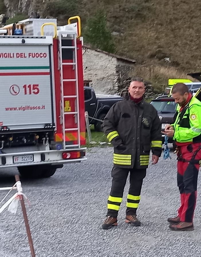 Sospese le operazioni di ricerca in Valle Formazza a causa del buio