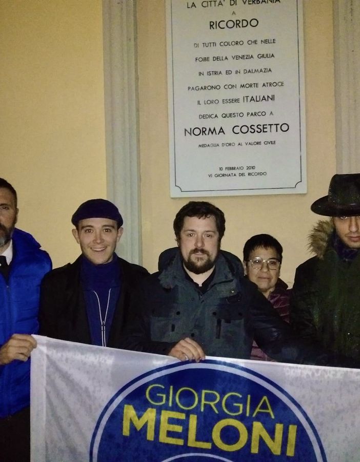 Fratelli d'Italia e Gioventù Nazionale Vco hanno ricordato le vittime delle foibe