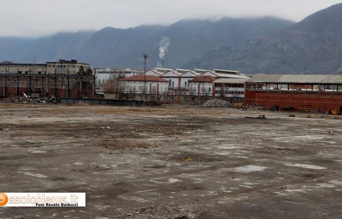 L'area Sisma in fase di bonifica