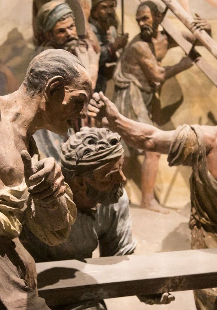 Partito il cantiere per il restauro della seconda Cappella della via Crucis