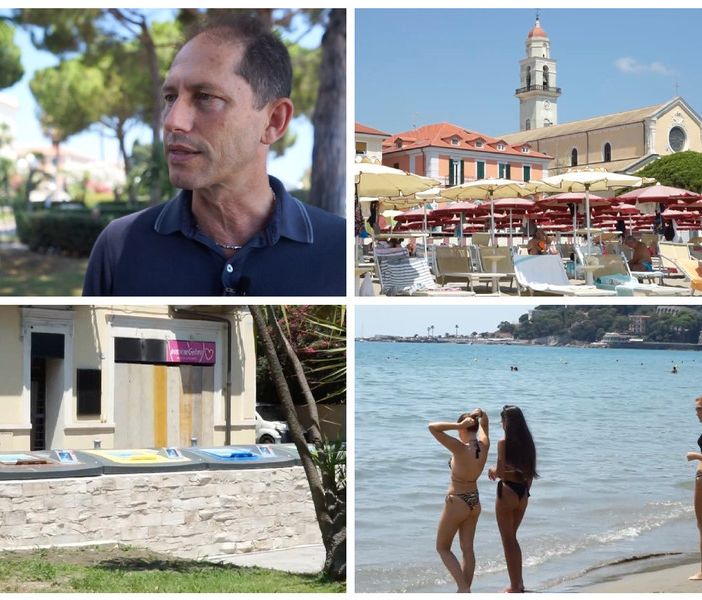 Diano Marina, gli auguri del sindaco Za Garibaldi: &quot;Buona estate, ma lavoriamo anche per il futuro&quot; (videointervista)