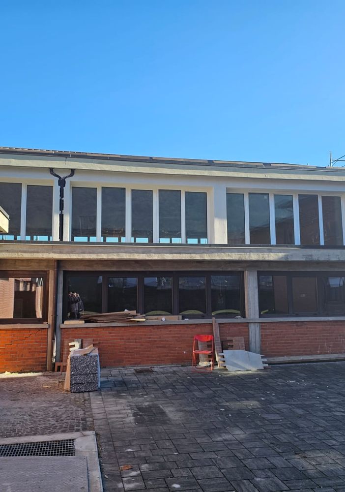 Sono quasi terminati i lavori alla palestra dell'istituto Fogazzaro