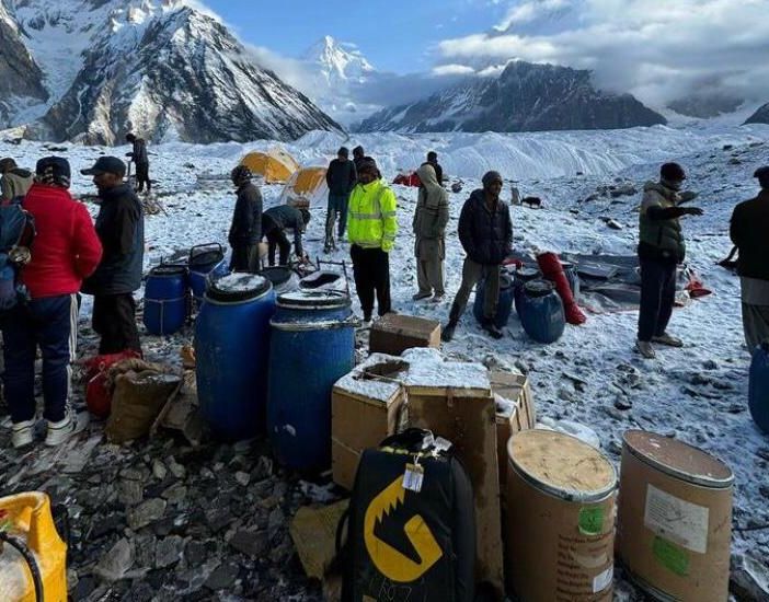 Cristina Piolini e la spedizione K2-70 sono arrivate al campo base  FOTO