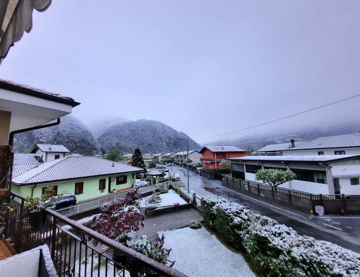 Due nevicate tardive costituiscono un fatto storico. Eventi collegati al riscaldamento globale
