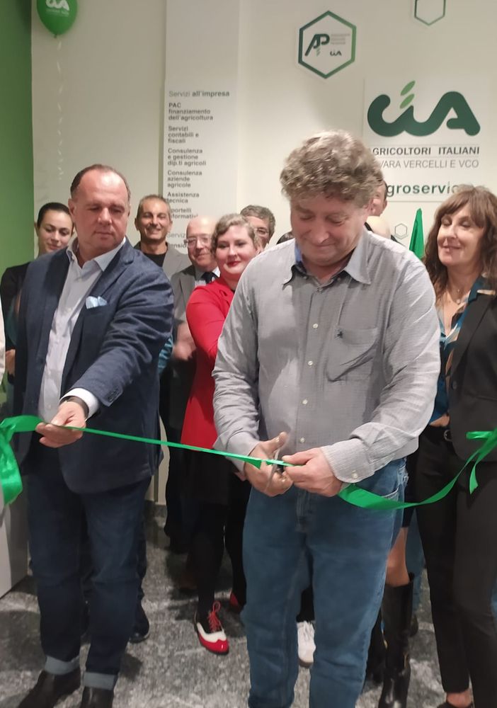 Inaugurata a Domodossola la nuova sede di Cia-Agricoltori Italiani FOTO