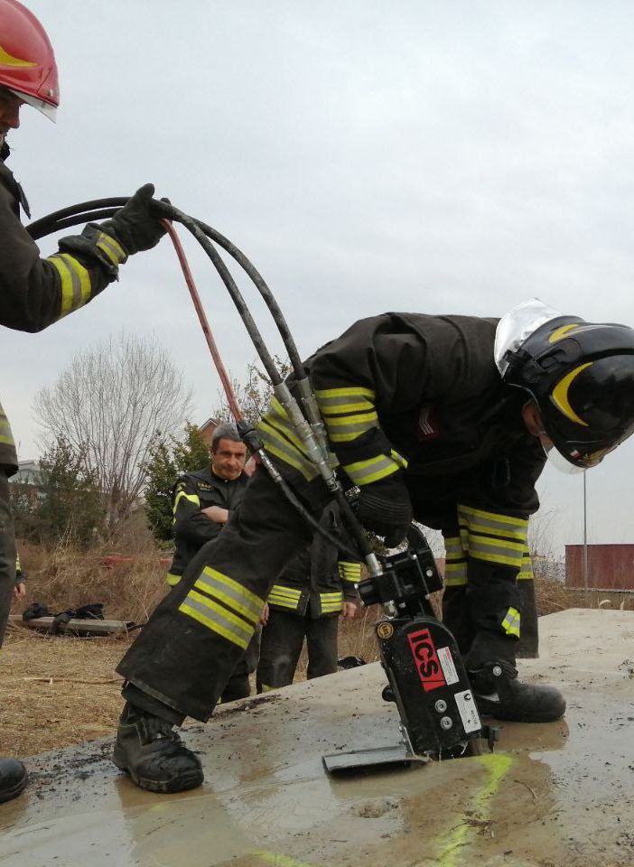 Anche i vigili del fuoco del Vco alle giornate di addestramento di Torino