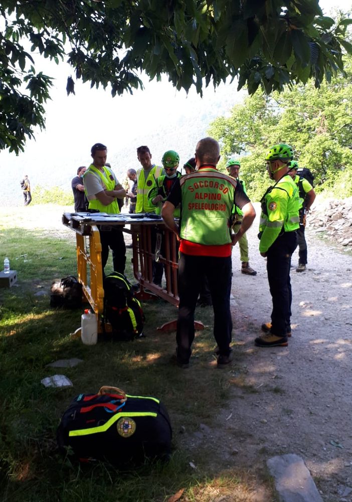 Riprese all'alba le ricerche del 65enne disperso in Val Grande