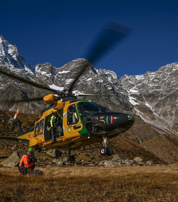 Riprese le ricerche di Menacher Christoph nel Canalone Marinelli a Macugnaga FOTO e VIDEO